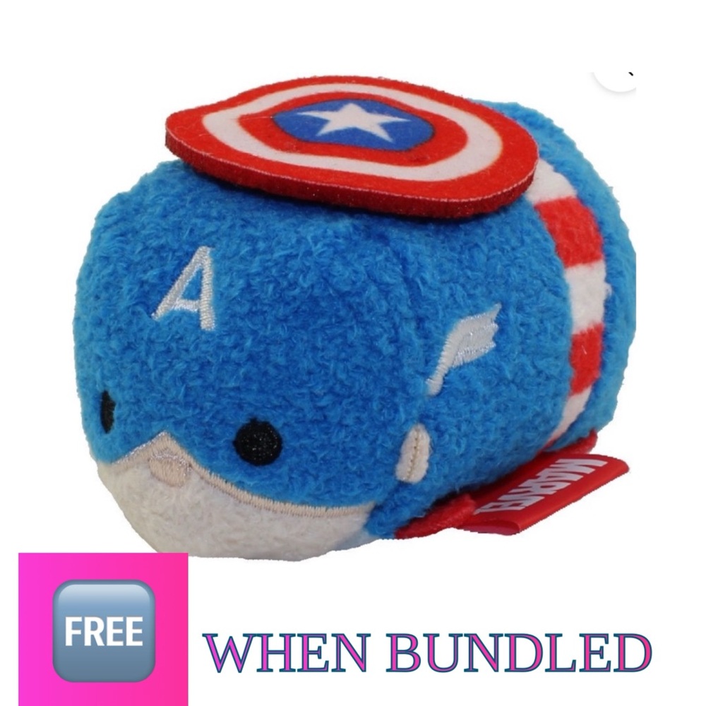 🆓 Free When Bundled 🇺🇸 Captain America Tsum Tsum Mini 🇺🇸